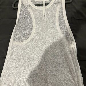 Lululemon White Sleeveless Women's Top